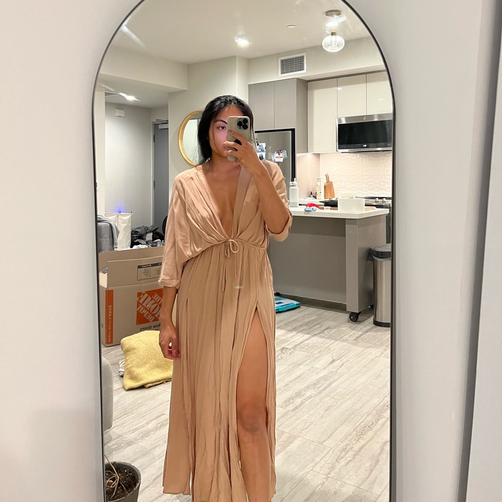 long showpo dress with slit